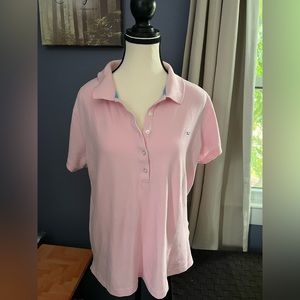 Vineyard Vines Heritage Short Sleeve Pique Polo Pink XL